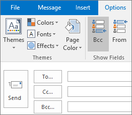 How Do You Add Bcc In Outlook For Mac
